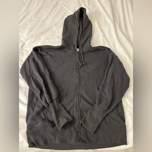 Abercrombie zip up sweatshirt size small